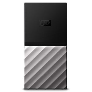 WD 256GB My Passport SSD Portable Storage - USB 3.1 - Black-Gray - WDBKVX2560PSL-WESN