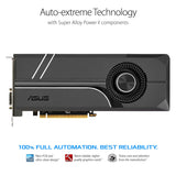 ASUS ASUS GeForce GTX 1070 TI 8GB GDDR5 Turbo Edition VR Ready DP HDMI DVI-D Graphics Card (TURBO-GTX1070TI-8G)