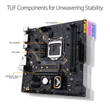 ASUS TUF H310M-Plus Gaming LGA1151 (300 Series) DDR4 HDMI VGA M.2 mATX Motherboard (TUF H310M-PLUS Gaming)