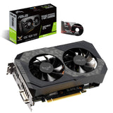 ASUS TUF Gaming GeForce GTX 1660Ti Overclocked 6GB Dual-Fan Edition HDMI DP DVI Gaming Graphics Card (TUF-GTX1660TI-O6G-Gaming)