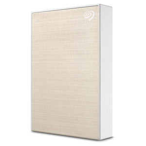 Seagate Backup Plus Portable STHP4000404 4 TB Hard Drive - External - Portable - Gold