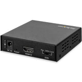 StarTech.com HDMI Audio Extractor - 4K 60Hz - HDMI Audio De-embedder - HDR - Toslink Optical Audio - Dual RCA Audio - HDMI Audio (HD202A)