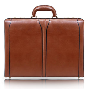 McKleinUSA 80454 Lawson Leather Attache Case, Brown