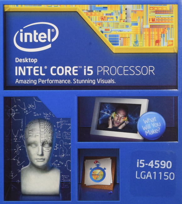 Intel Core I5-4590 BX80646I54590 Processor (6M Cache, 3.3 GHz)