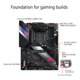 ASUS ROG X570 Crosshair VIII Hero (Wi-Fi) ATX Motherboard with PCIe 4.0, on-Board WiFi 6 (802.11Ax), 2.5 Gbps LAN, USB 3.2, SATA, M.2, Node and Aura Sync RGB Lighting