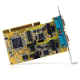 StarTech.com 2 Port RS232/422/485 PCI Serial Adapter Card w/ESD - Serial Adapter - PCI - RS-232 x 2 - Yellow - PCI2S232485I