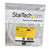 StarTech.com 3 ft Mini DisplayPort to DVI Adapter Cable - Mini DP to DVI Video Converter - MDP to DVI Cable for Mac / PC 1920x1200 - White (MDP2DVIMM3W)