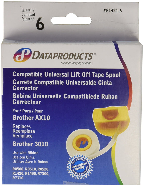Compatible Ribbon for Universal Daisywheel Lift Off Tape Spool (6 Per Pack)