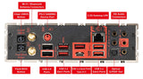 MSI Meg X570 Unify Motherboard (AMD AM4, DDR4, PCIe 4.0, SATA 6GB/s, M.2, USB 3.2 Gen 2, Ax Wi-Fi 6, Bluetooth 5, ATX)