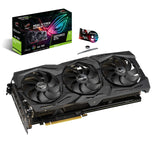 ASUS ROG STRIX GeForce GTX 1660 Ti 6GB Advanced Edition VR Ready HDMI 2.0 DP 1.4 Auto-extreme Graphics card (STRIX-GTX1660TI-A6G-GAMING)