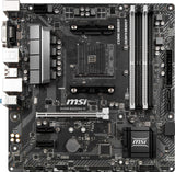 MSI Arsenal Gaming AMD Ryzen 1st and 2ND Gen AM4 M.2 USB 3 DDR4 DVI HDMI Micro-ATX Motherboard (B450M Bazooka V2)